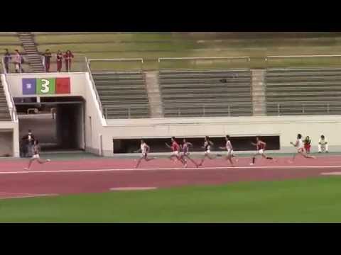 2015 西日本インカレ陸上 男子4×400mR 決勝