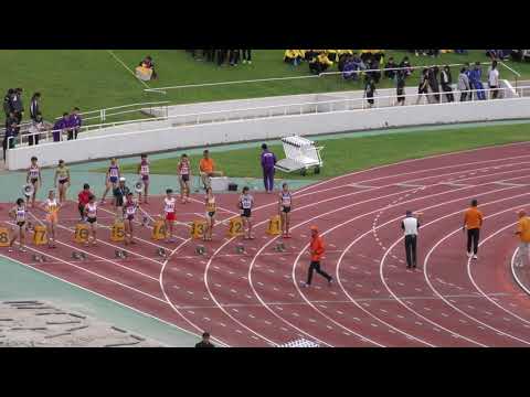 H30　千葉県高校新人　女子100m　予選3組