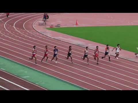 2018 茨城県高校新人陸上 男子100m準決勝1組