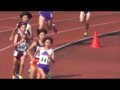 群馬県高校対抗陸上2017 女子3000m決勝
