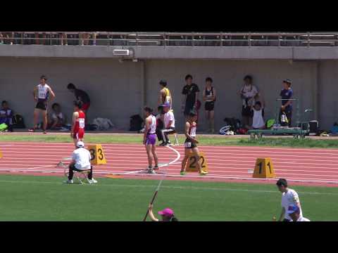 20170519群馬県高校総体陸上男子200m予選9組