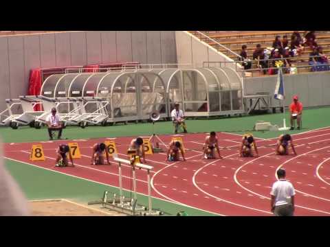2017 東海総体陸上 男子100m準決勝 1～2
