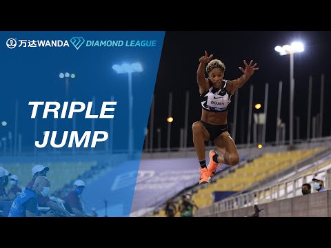 Yulimar Rojas smashes Doha meeting record in women&#039;s triple jump - Wanda Diamond League 2021