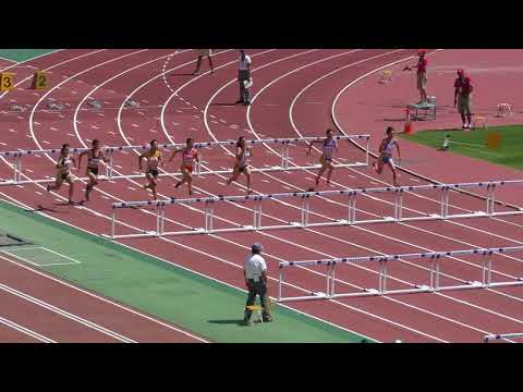 H30　関東選手権　女子100mH　予選3組