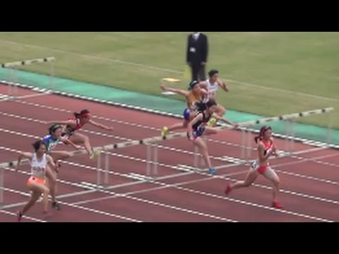 関東高校新人陸上2016 女子100mH決勝