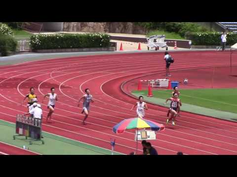 2016 西日本学生陸上 男子200m予選3