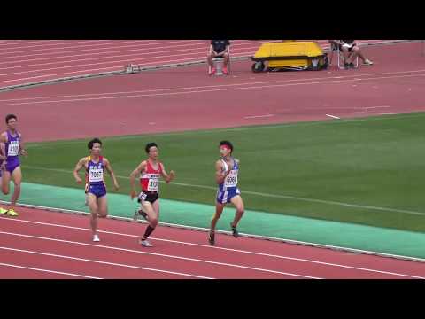 2017 東北高校陸上 男子 800m 予選1組