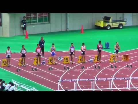 H29年度 学校総合 埼玉県大会 中学女子100mH決勝