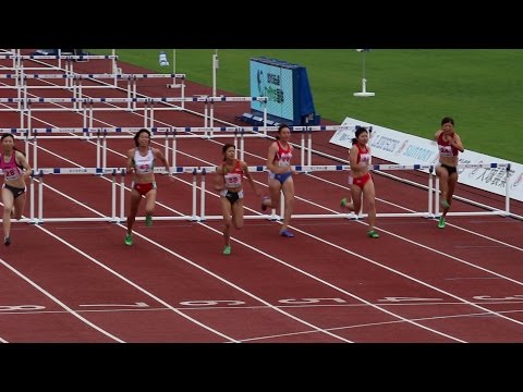 2015 伊藤愛里さん（愛媛） 成年女子 100mH 決勝 in 和歌山国体