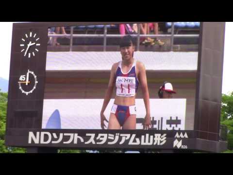 2017 山形インターハイ陸上 女子200m決勝