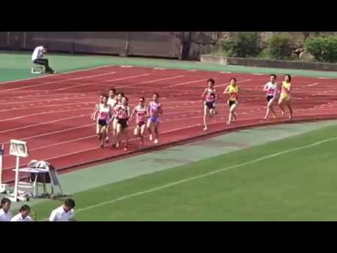 第69回西日本学生陸上競技対校選手権大会　女子1500ｍ予選１組