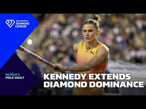 Nina Kennedy REGAINS Diamond Trophy in Brussels pole vault - Wanda Diamond League 2024