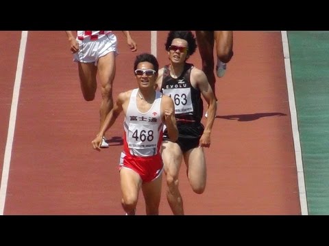 東日本実業団陸上2015 男子800m決勝