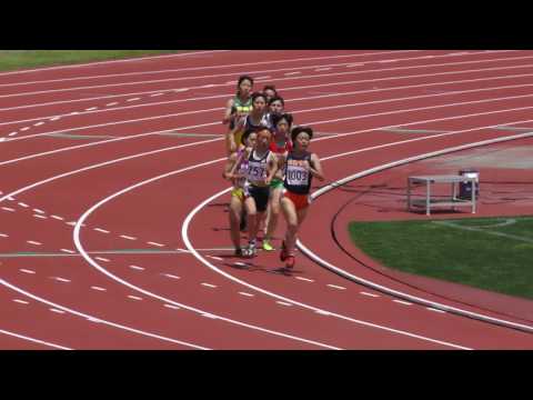 20170520群馬県高校総体陸上女子800m準決勝1組