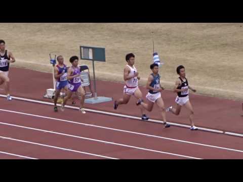 第65回大阪学生陸上競技選手権大会　男子800ｍ予選4組