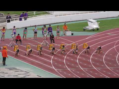 H30　千葉県高校新人　女子100m　予選4組
