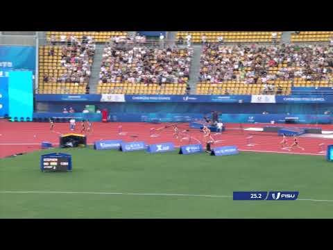 News Day 6 Athletics 400m Hurdles W #chengdu2021