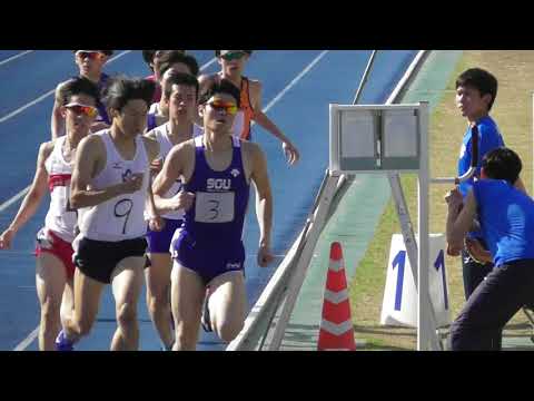 日体大記録会 男子800m8組 2018.5.12