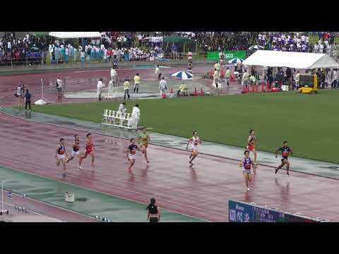 2018 関東インカレ陸上 男子1部 400m 予選1組