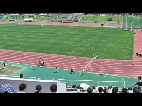 H29　千葉県高校総体　男子4x100mR　予選7組
