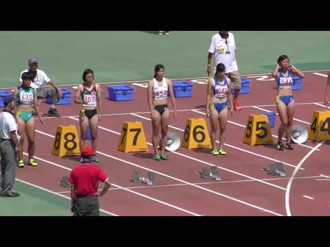 H30　関東選手権　女子100mH　準決勝2組