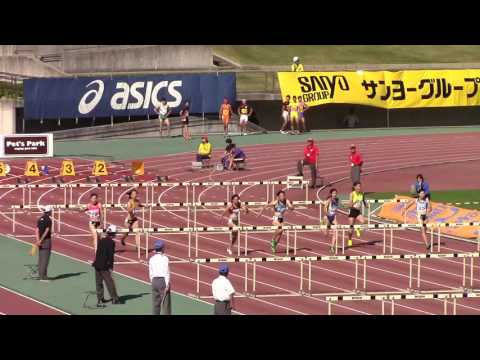 2015 布勢スプリント 女子100mH 第2レース 2組