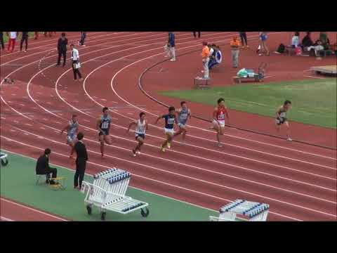 2017 東海学生陸上秋季選手権 SGK 男子100m