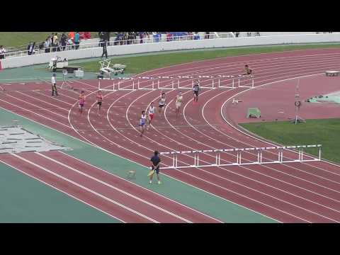 H30　千葉県高校総体　男子400mH　準決勝1組