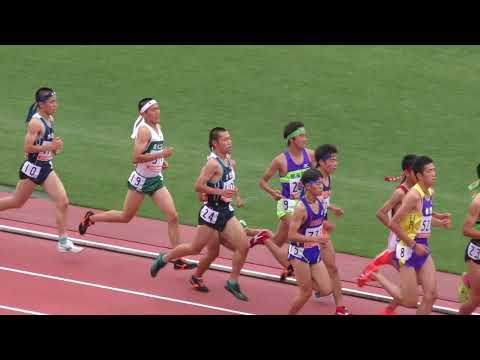 2018 北関東 男子5000m決勝　大会新記録 山谷昌也（水城/茨城）
