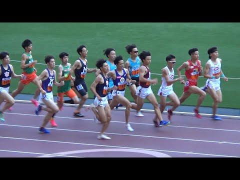 予選 1部 男子1500m 関東インカレ陸上2024
