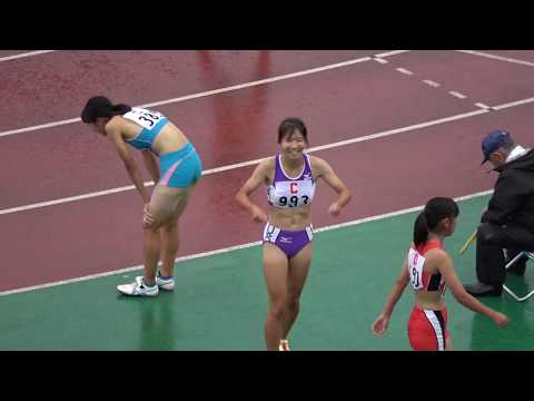 女400m 決勝　2017福岡県高校新人陸上