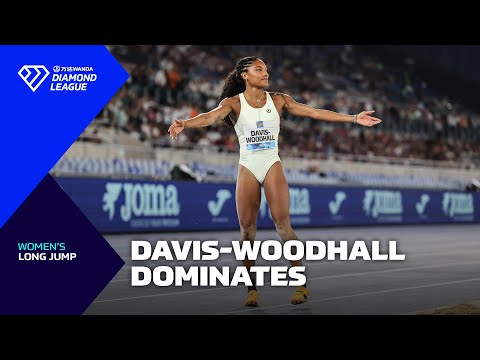 Tara Davis-Woodhall grabs first ever WDL win in Rome long jump - Wanda Diamond League 2024