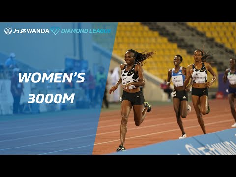 Records tumble as Hellen Obiri wins world class 3000m in Doha - Wanda Diamond League