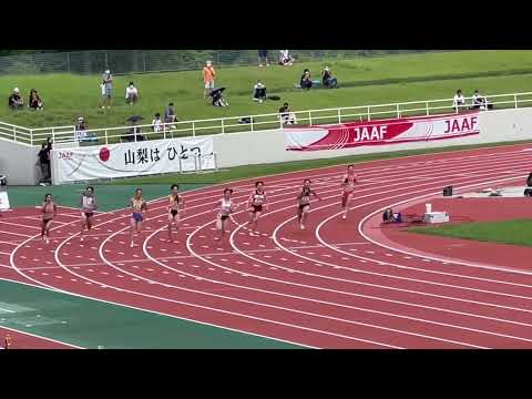 2022富士北麓トライアル　女子200m