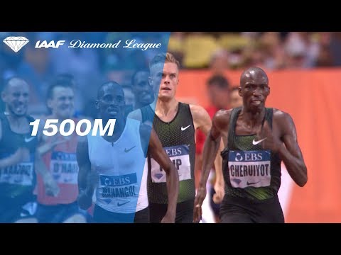 Timothy Cheruiyot 3.28.41 Wins Men&#039;s 1500m - IAAF Diamond League Monaco 2018