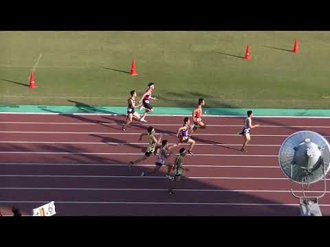 20181111鞘ヶ谷記録会 中2男子100m決勝第2組