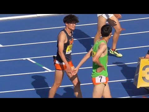黒川和樹　男子400ｍＨ準決勝全組　日本学生個人陸上2022.4.16