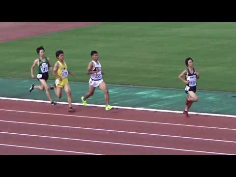 平成 30 年度第 1 回学連競技会　男子800ｍ１３組