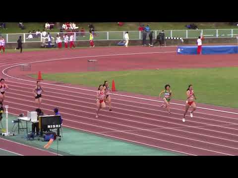 2018東海学生春季女子200m 1～4