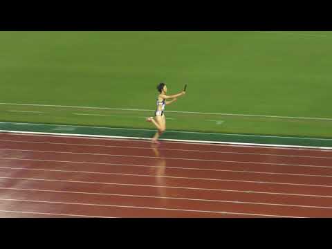 H29　日本選手権リレー　男女混合4x400mR　4組