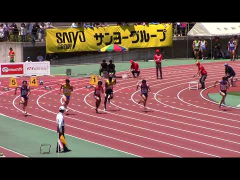 2017布勢スプリント男子100m2