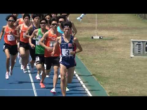 日体大記録会 男子1500m6組 2022.4.23