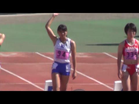関東学生新人陸上2015 女子100m B決勝