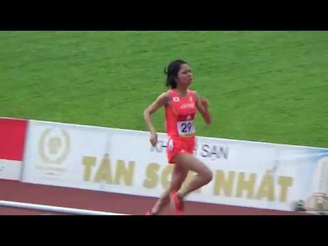 3000m women final - Asian Junior 2016