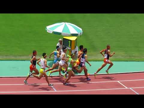 18年6月4日熊本県高校総体 男子800m決勝