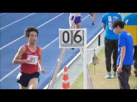 【頑張れ中大】日体大記録会 男女10000m2組 大森独走、組ﾄｯﾌﾟ･萩原 2018.5.12