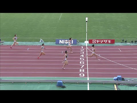 【第104回日本選手権】 女子 200ｍ 予選2組