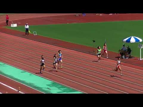 20170918_県高校新人大会_女子100m_予選5組