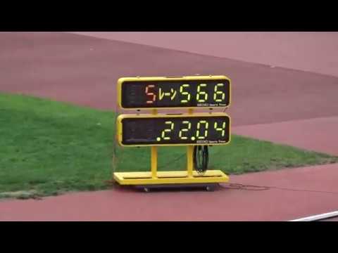 男子200m_準決勝3組_第72回北海道高校陸上20190621