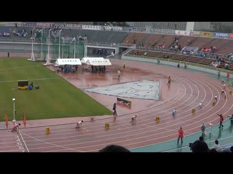 決勝 女子4×100mR 北関東大会 R01